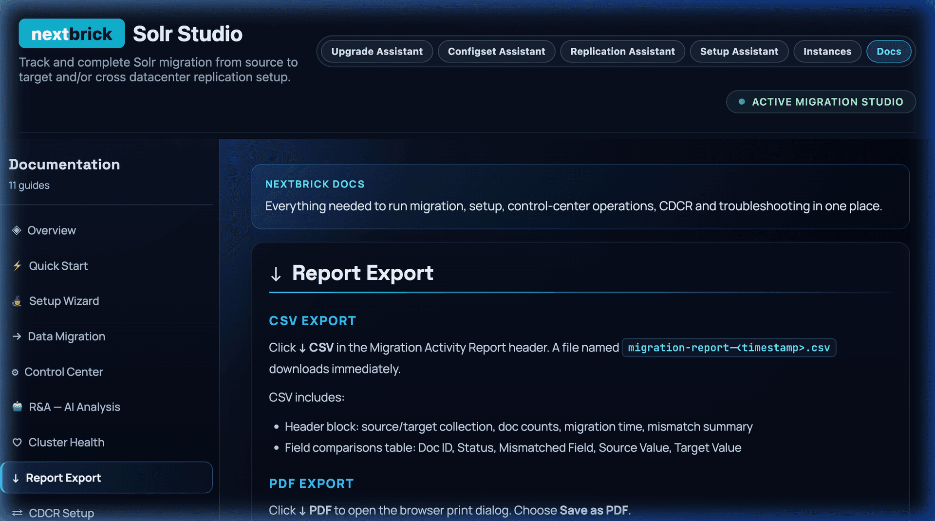 NextCode proof screen