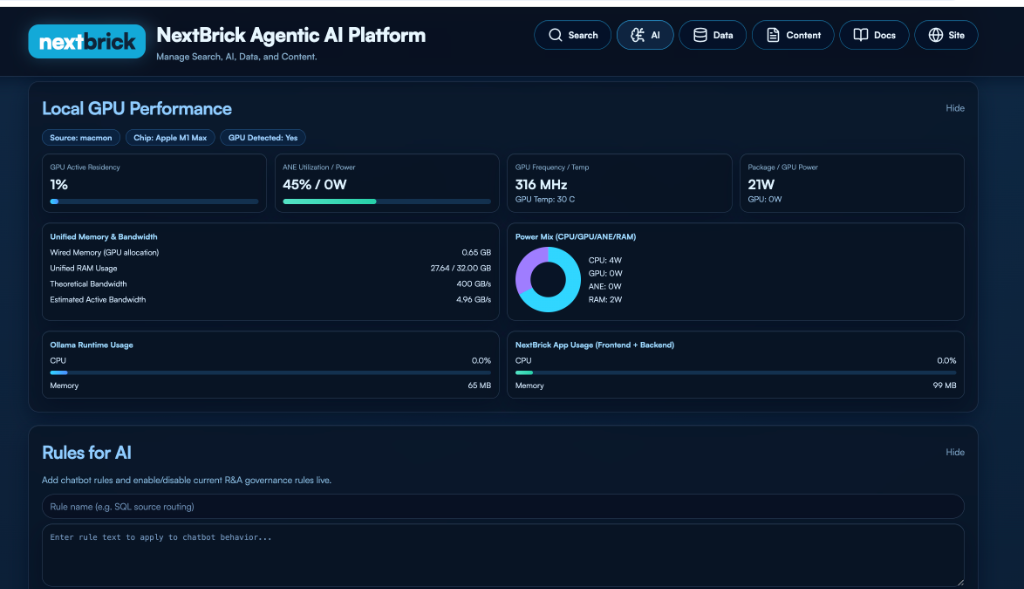 Nextbrick Agentic AI Platform