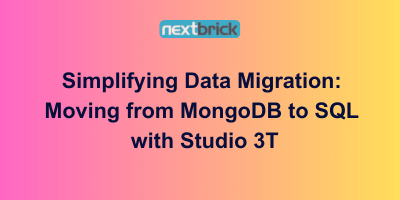 migrating data from MongoDB to a SQL database